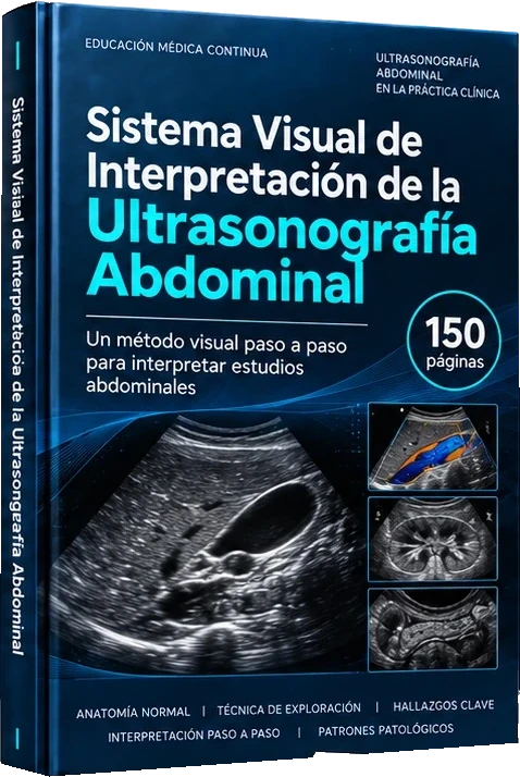 Recorte del mockup del Sistema Visual de Interpretación de la Ultrasonografía Abdominal